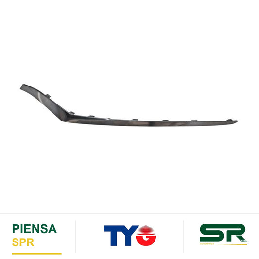 MOLDURA HYUNDAI FASCIA DELANTERO SONATA 2018 2019 CROMADA IZQUIERDO TYG HDHDSO18CL