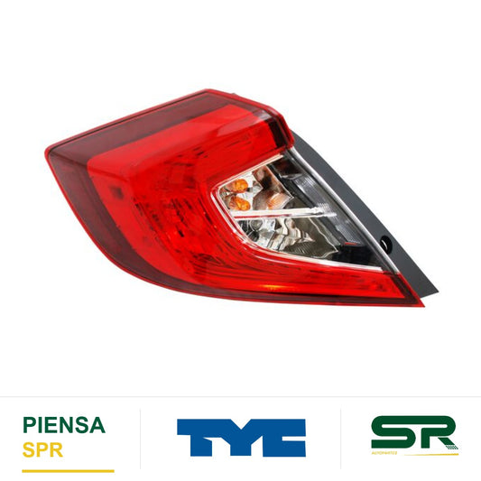 CALAVERA IZQUIERDA HONDA CIVIC 2016-2021 4P EXT C / FOCO TYC