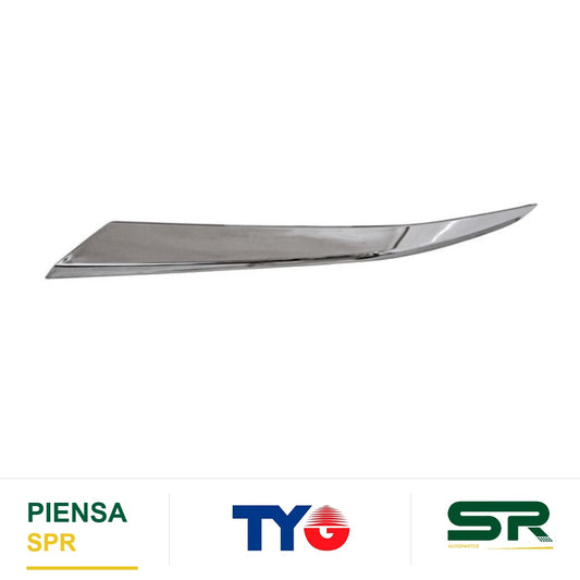 MOLDURA HYUNDAI FASCIA DELANTERO SANTA FE 2019 2020 CROM HUMO IZQUIERDO TYG 86375S1030