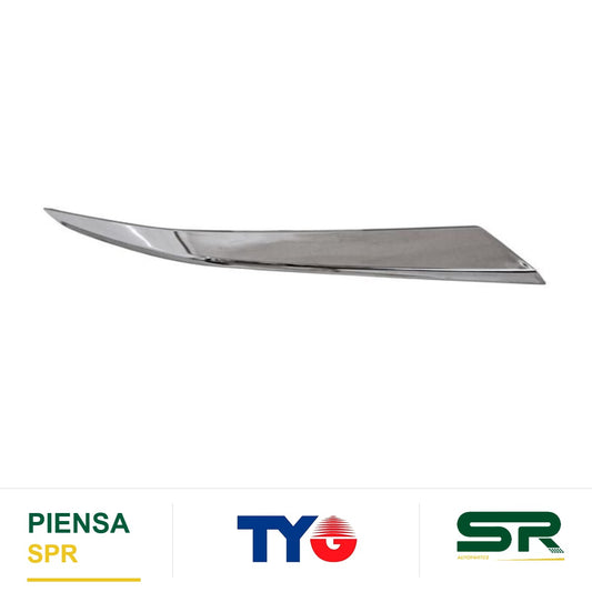 MOLDURA HYUNDAI FASCIA DELANTERO SANTA FE 2019 2020 CROM HUMO DERECHO TYG 86376S1030