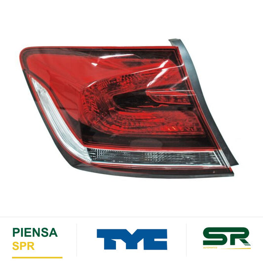 CALAVERA IZQUIERDA HONDA CIVIC 2013-2015 4P EXT C / FOCOS TYC
