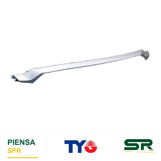 MOLDURA HYUNDAI FASCIA DELANTERO SANTA FE 2019 2020 CROM HUMO CENTRAL TYG 86374S1010