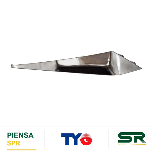 MOLDURA HYUNDAI FASCIA DELANTERO ELANTRA 2021 2022 CROM HUMO INFERIOR 892 IZQUIERDO TYG 86595AA010