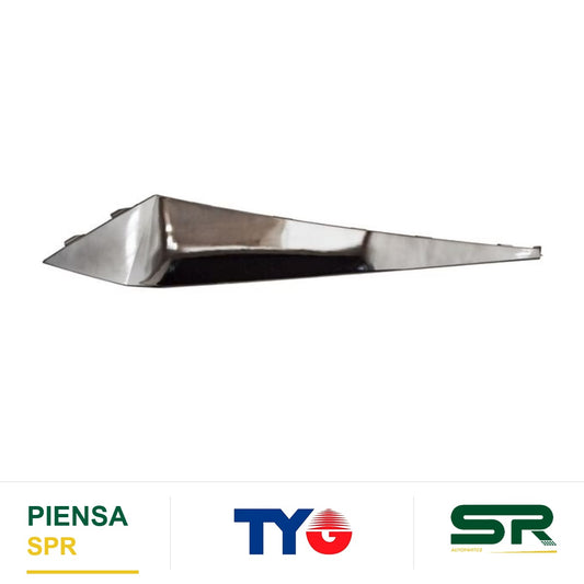 MOLDURA HYUNDAI FASCIA DELANTERO ELANTRA 2021 2022 CROM HUMO INFERIOR 892 DERECHO TYG 86596AA010