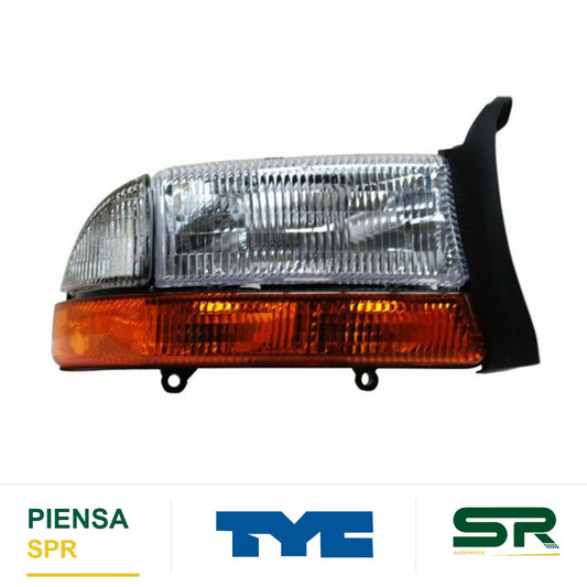 FARO DERECHO CON CUARTO DODGE DURANGO 1997-2003 / DAKOTA 1997-2004 TYC