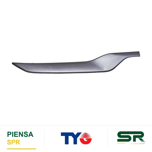 MOLDURA HONDA FASCIA TRASERO CR V 2020 2022 GRIS BRILANTE IZQUIERDO TYG 71517TLAA60