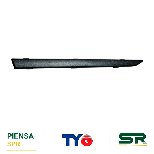 MOLDURA HONDA FASCIA TRASERO CR V 2017 2019 NEGRA IZQUIERDO TYG HDHCR17TNL