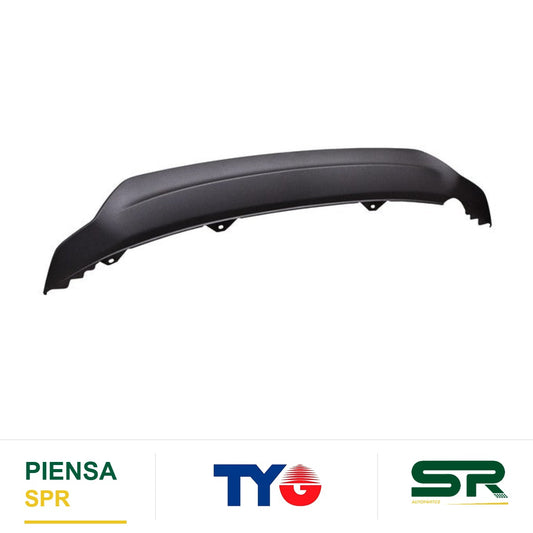 MOLDURA HONDA FASCIA TRASERO CR V 2015 2016 INFERIOR NEGRA 101 RM TYG HDHCR15TIN
