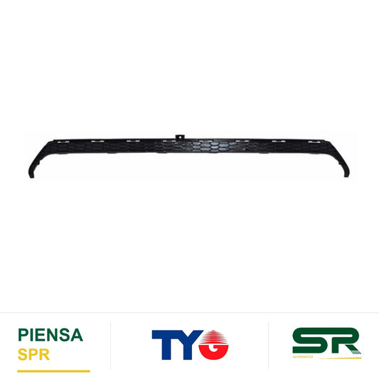 MOLDURA HONDA FASCIA TRASERO ACCORD 2016 2017 INFERIOR CORRUGADA 4P TYG HDHAC16I