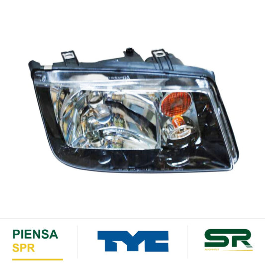 FARO DERECHO FONDO NEGRO VOLKSWAGEN JETTA 1999-2007 CUARTO TYC1 TYC