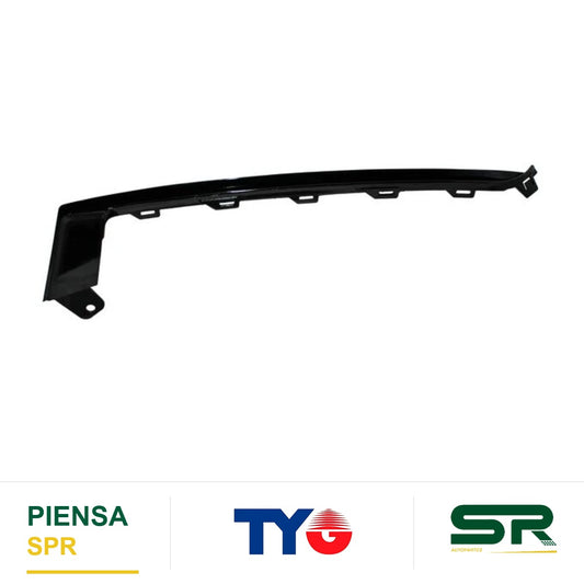 MOLDURA HONDA FASCIA DELANTERO ACCORD 2018 2020 4P INFERIOR NEGRA IZQUIERDO TYG HDHAC18IL