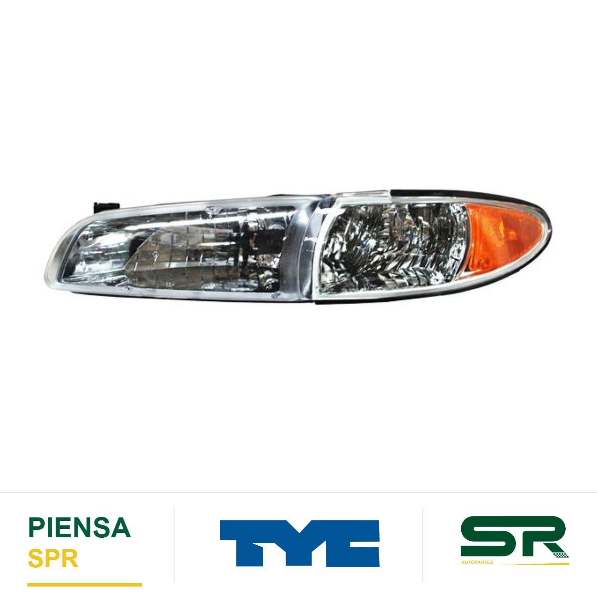 FARO IZQUIERDO CON CUARTO CON BASE GRAND PRIX 1997-2002 TYC