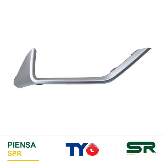 MOLDURA FASCIA TRASERA IZQUIERDA PLATA FORD TERRITORY 2023-2025 TYG