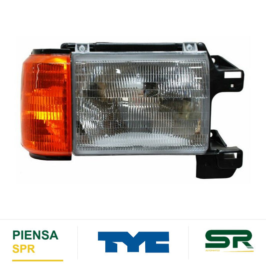 FARO DERECHO CON CUARTO SIN CROMO CON BASE FORD PICKUP 1987-1991 TYC