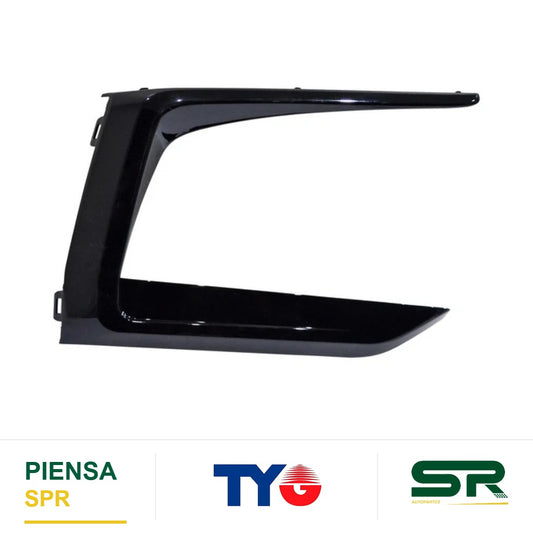 MOLDURA FASCIA DELANTERA DERECHA NEGRA FORD TERRITORY 2023-2025 TYG