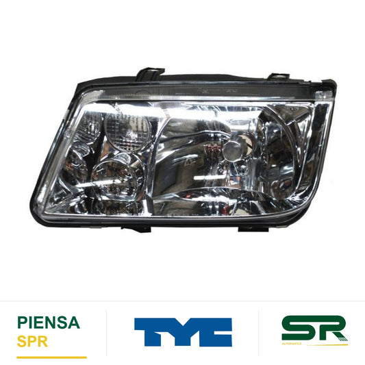 FARO IZQUIERDO VOLKSWAGEN JETTA 1999-2007 CUARTO BCO S / VELA TYC