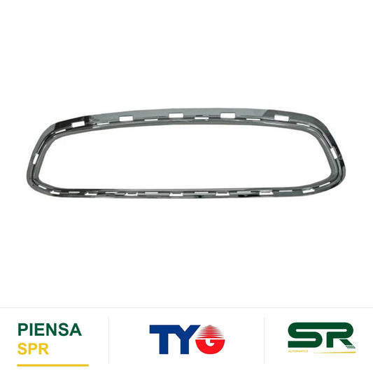 MOLDURA FASCIA DELANTERA CROMADA FORD FIESTA 2011-2013 TYG