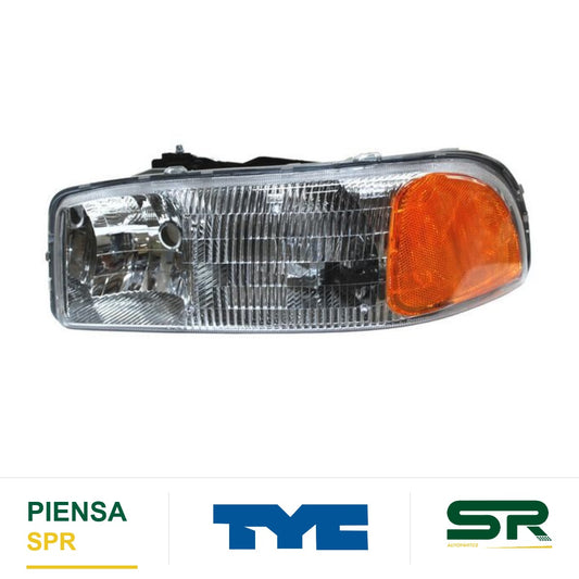 FARO IZQUIERDO CON BASE GMC PICKUP 1999-2006 / YUKON 2000-2006 TYC