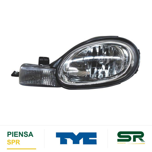 FARO IZQUIERDO FONDO CROMADO CON CUARTO DODGE NEON 2000-2002 TYC
