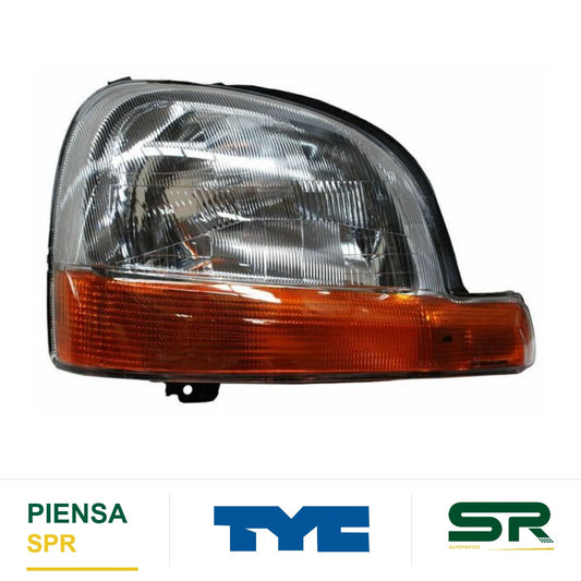 FARO DERECHO CON CUARTO LATERAL RENAULT KANGOO 2004-2008 TYC