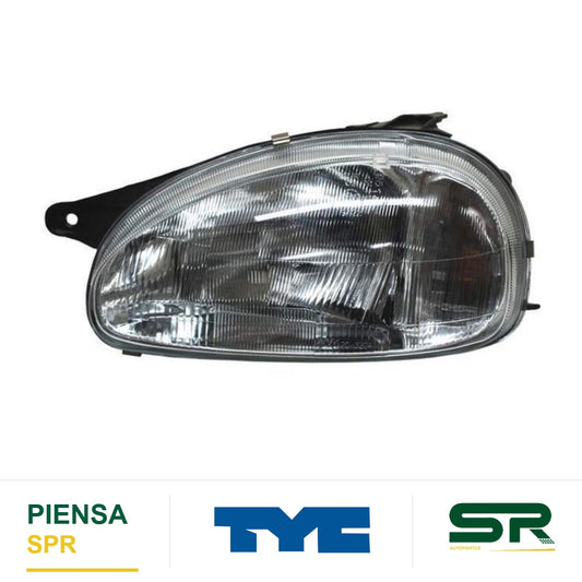 FARO IZQUIERDO CON AJUSTE CHEVROLET CHEVY / SWING / JOY / MONZA 1994-2002 TYC