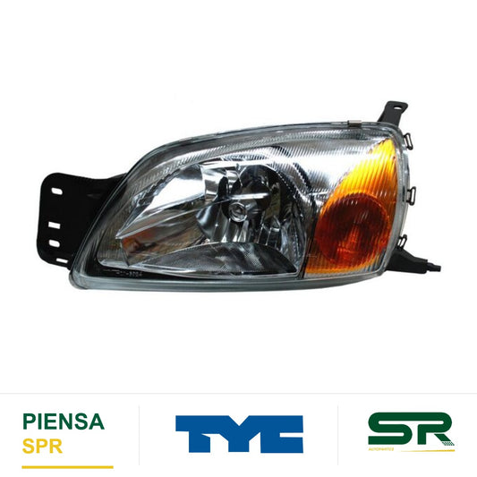 FARO IZQUIERDO CON BASE FORD FIESTA 2000-2002 / IKON 2001-2007 / COURIER 2001-2012 ESQ TYC1 TYC
