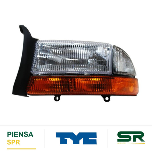 FARO IZQUIERDO CON CUARTO DODGE DURANGO 1997-2003 / DAKOTA 1997-2004 TYC