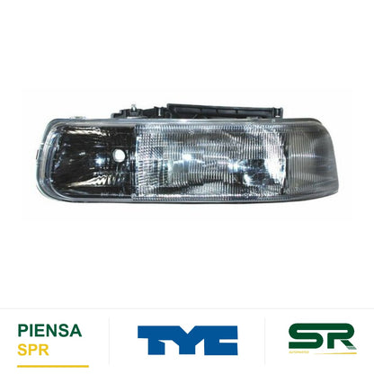 FARO IZQUIERDO CON BASE CHEVROLET PICKUP 1999-2002 / SUBURBAN 2000-2003 TYC