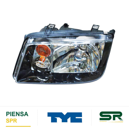 FARO IZQUIERDO FONDO NEGRO VOLKSWAGEN JETTA 1999-2007 CUARTO TYC1 TYC