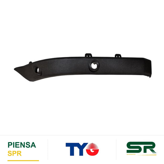 MOLDURA DEFENSA TRASERA IZQUIERDA 1500 DODGE PU 2019-2020 TYG