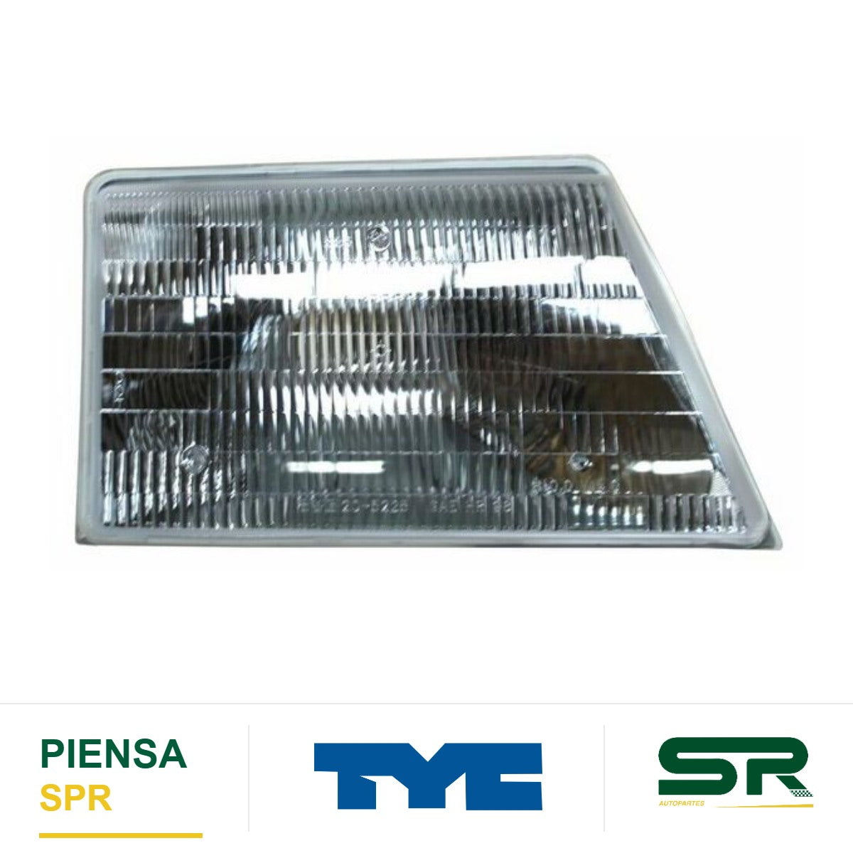 FARO DERECHO CON AJUSTE FORD RANGER 1998-2004 P / DOS CUARTOS TYC