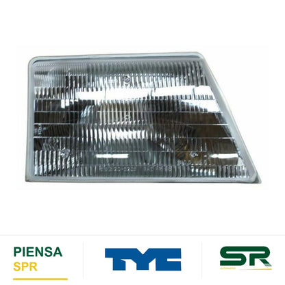 FARO DERECHO CON AJUSTE FORD RANGER 1998-2004 P / DOS CUARTOS TYC