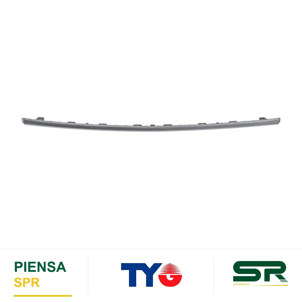 MOLDURA FASCIA TRASERA PLATA CHIREY TIGGO 7 PRO 2023-2024 TYG