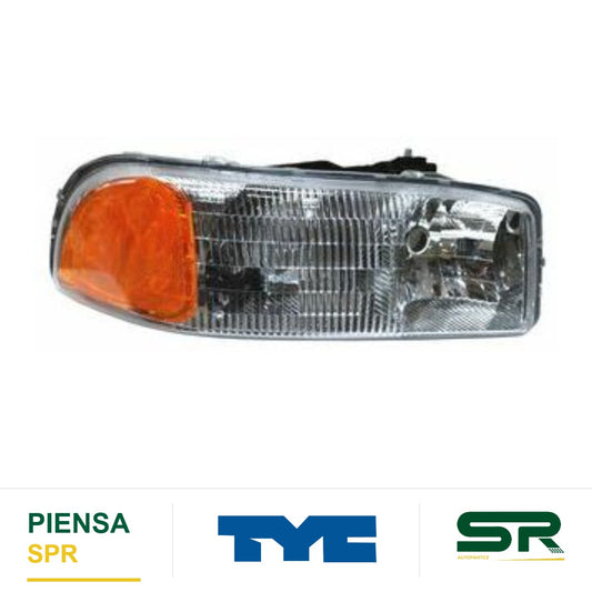 FARO DERECHO CON BASE GMC PICKUP 1999-2006 / YUKON 2000-2006 TYC