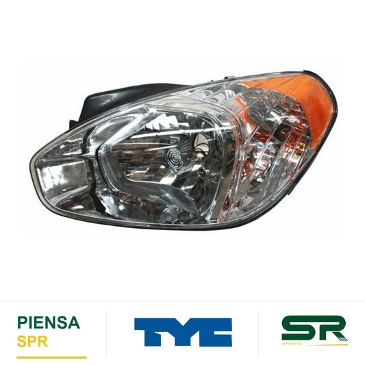 FARO IZQUIERDO CON VELA DODGE ATTITUDE 2006-2011 TYC