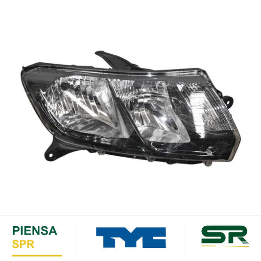 FARO DERECHO NEGRO RENAULT STEPWAY 2016-2019 / LOGAN 2015-2016 FILO TYC1 TYC