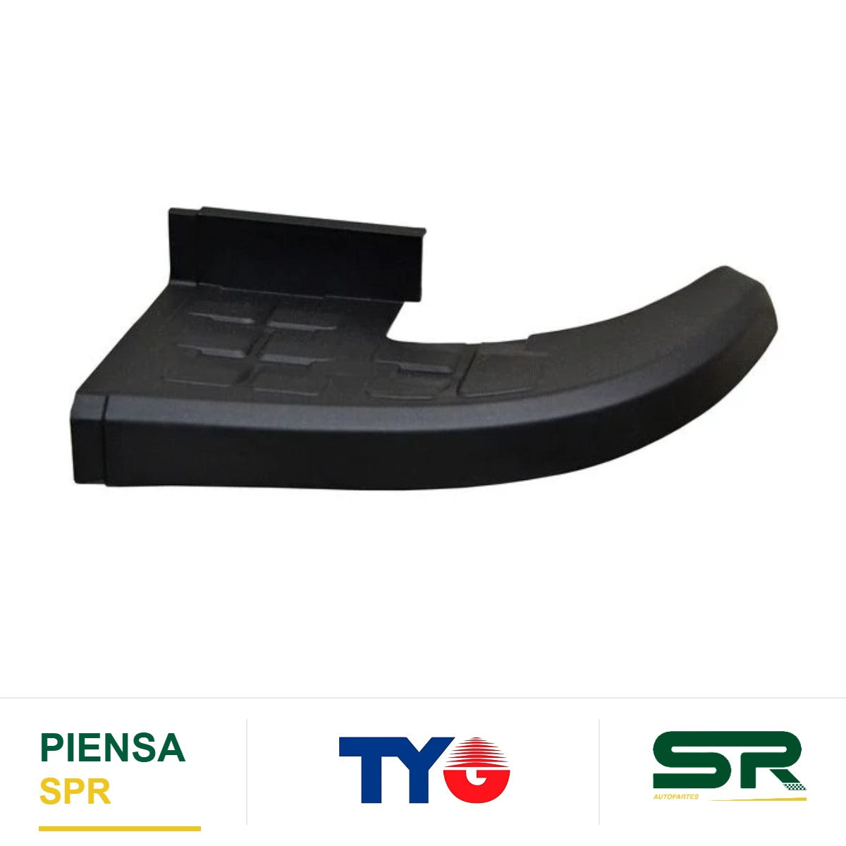MOLDURA FASCIA TRASERA DERECHA CHEVROLET S10 2016-2017 TYG