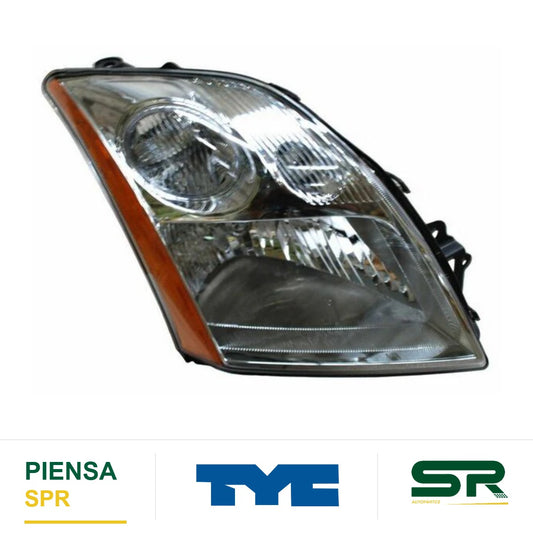 FARO DERECHO FONDO CROMADO NISSAN SENTRA 2007-2010 TYC