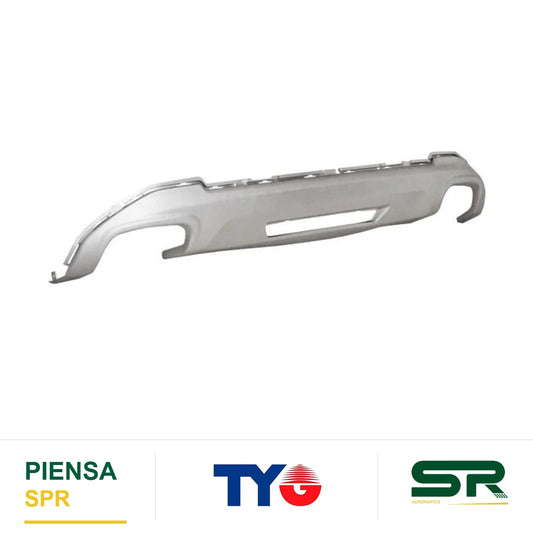 MOLDURA FASCIA TRASERA PLATA CHEVROLET BLAZER 2019-2021 TYG