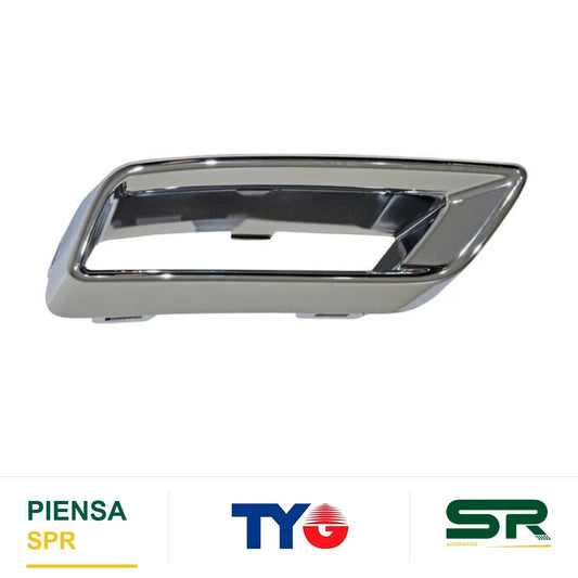MOLDURA FASCIA TRASERA IZQUIERDA CROMADA 4 PUERTAS CHEVROLET AVEO 2024-2026 TYG