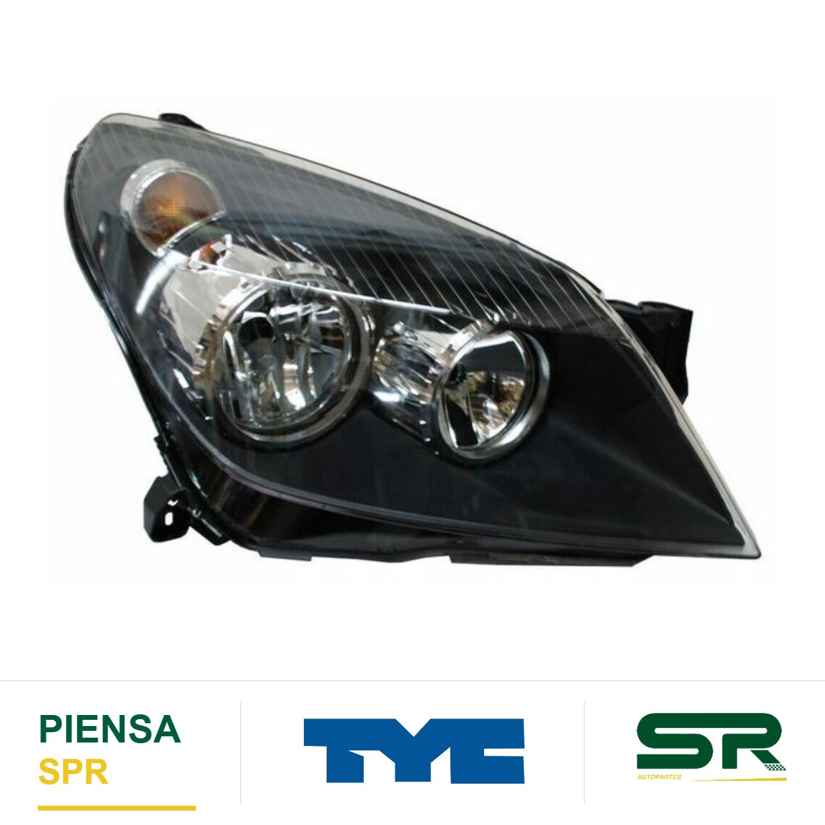FARO DERECHO FONDO NEGRO ASTRA EUROPEO 2006-2008 TYC