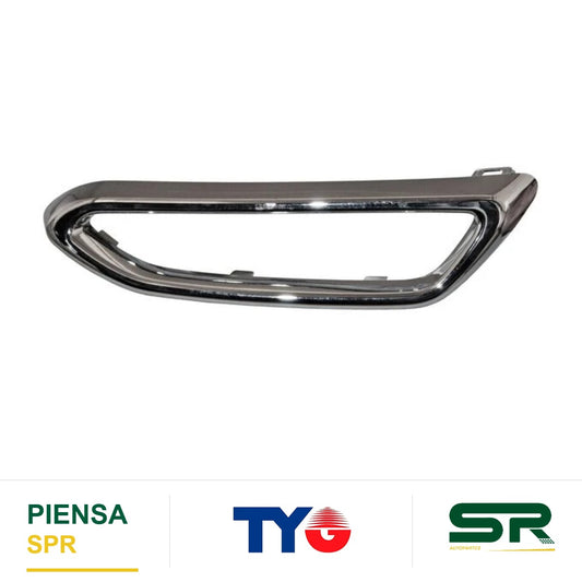 MOLDURA FASCIA TRASERA IZQUIERDA CROMADA CHEVROLET MALIBU 2019-2023 TYG