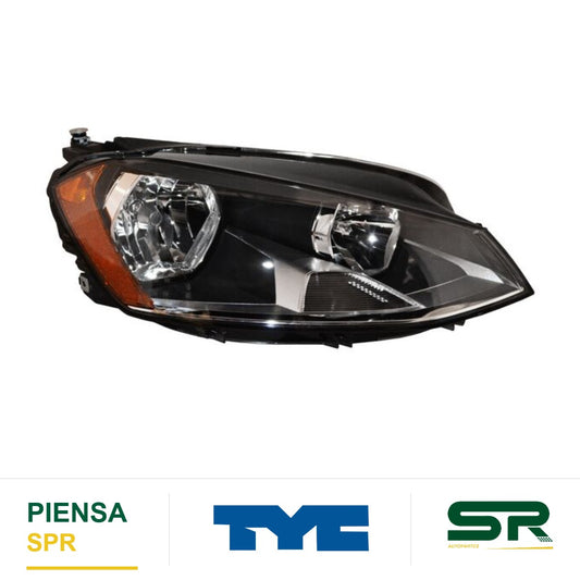 FARO DERECHO VOLKSWAGEN GOLF 2015-2017 REFLEJANTE TYC1 NSF TYC