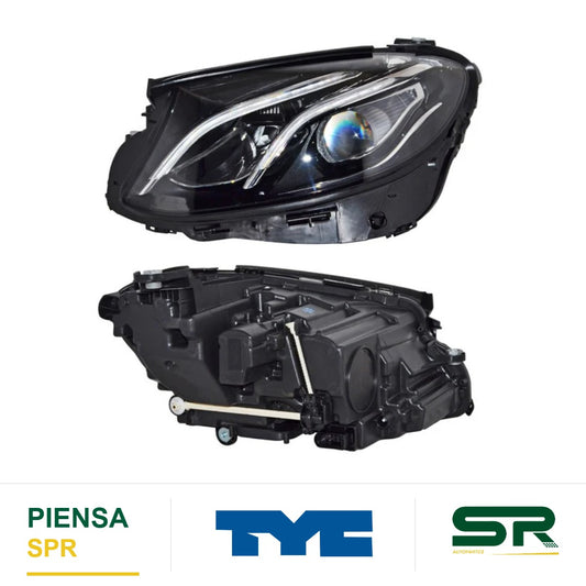 FARO IZQUIERDO CON MOTOR LED AS MERCEDES BENZ CL E E 2017-2020 S TYC1 G15 TYC