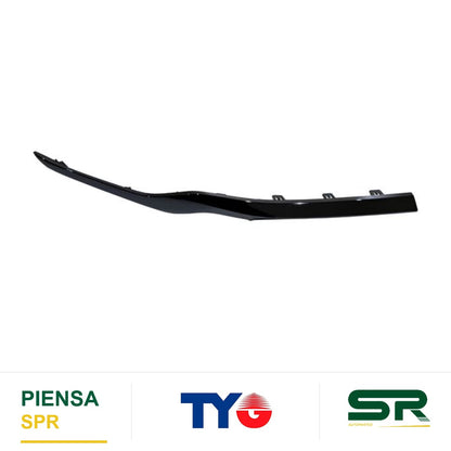 MOLDURA FASCIA DELANTERA DERECHA NEGRA CHEVROLET CAVALIER 2022-2024 TYG