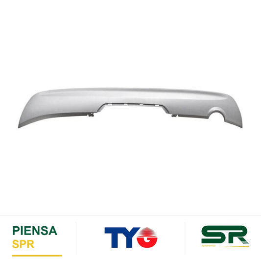 MOLDURA FASCIA TRASERA PLATA CHEVROLET ACADIA 2017-2019 TYG