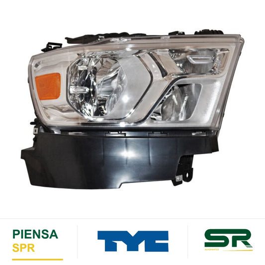 FARO DERECHO FONDO CROMADO DODGE PICKUP 2019-2024 NSF TYC