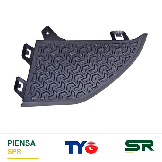MOLDURA DEFENSA TRASERA IZQUIERDA CHEVROLET CHEV PU 2019-2025 TYG