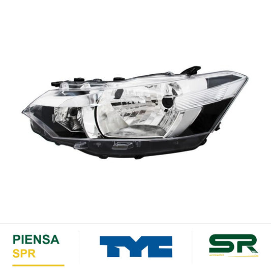 FARO IZQUIERDO TOYOTA YARIS 17 4P TYC
