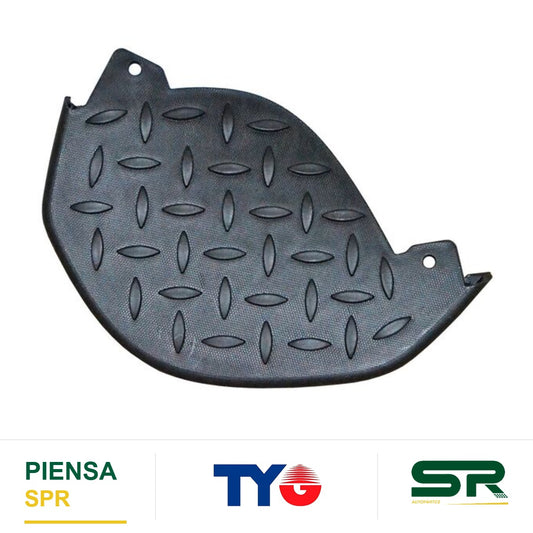 MOLDURA DEFENSA TRASERA DERECHA 1500 CHEVROLET CHEV PU 2016-2018 TYG